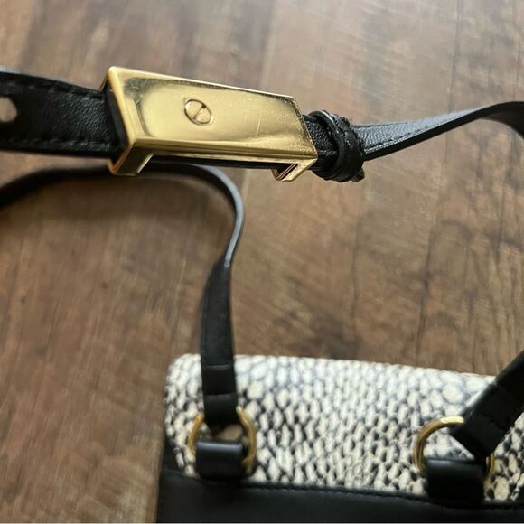 Isaac Mizrahi Mini Leather Crossbody Bag - Picture 5 of 15